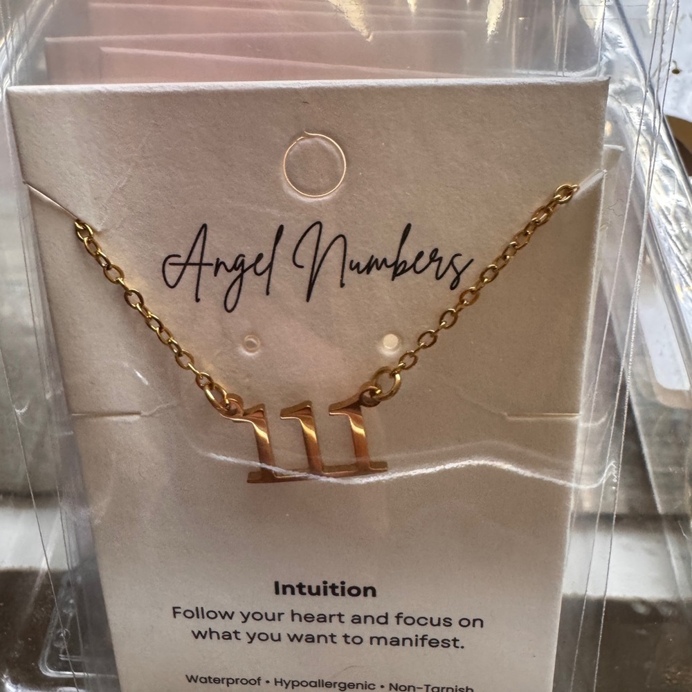 Angel Numbers Necklaces Listing for Live Show